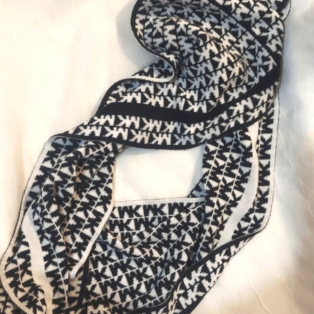 Michael Kors Reversible Monogram Infinity Scarf - image 2